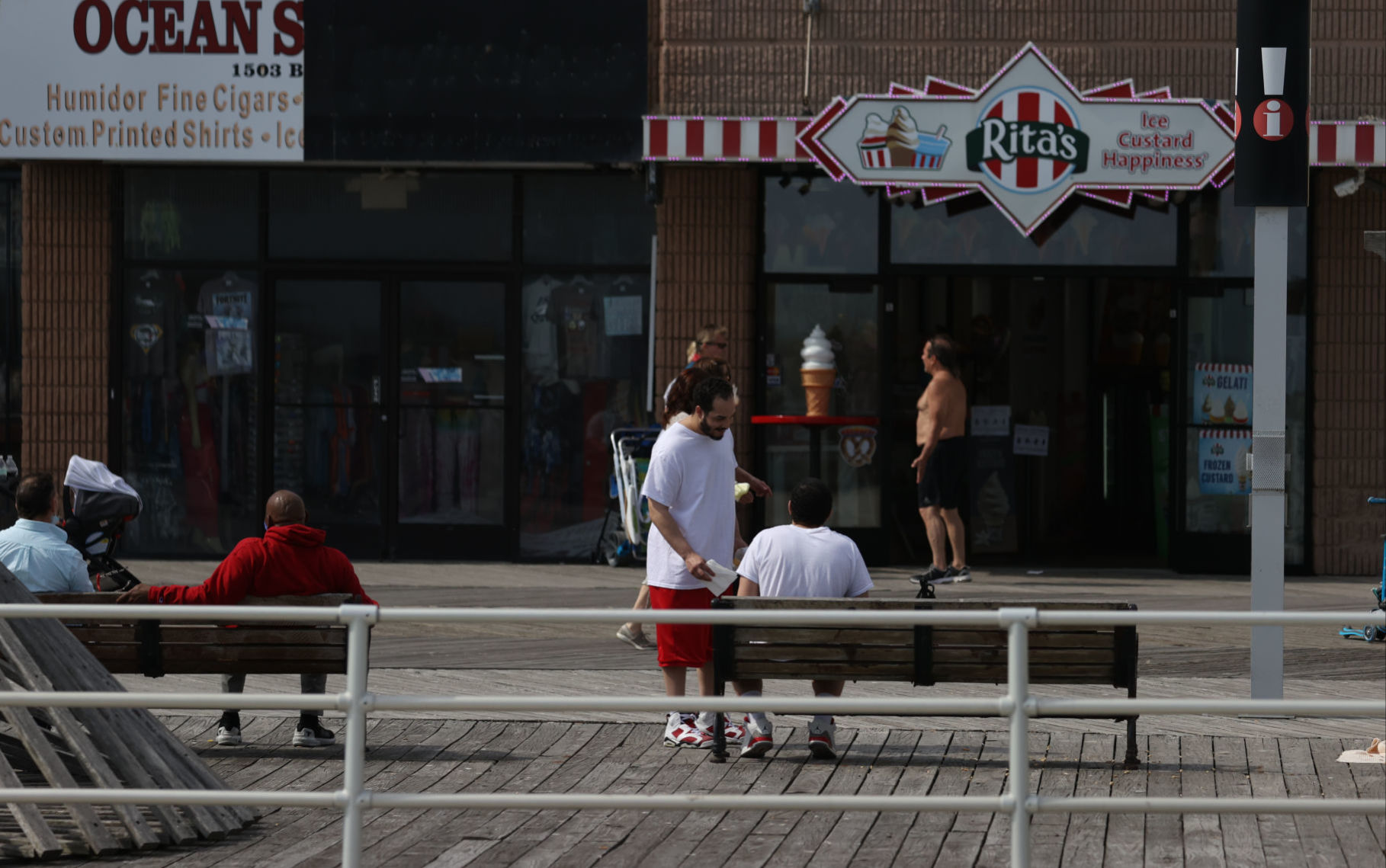 Atlantic City Boardwalk Beach